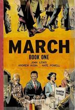 This image shows the cover of the book March, Book One.