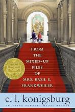 This image shows the cover of the book From the Mixed-Up Files of Mrs. Basil E. Frankweiler.