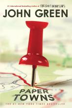 This is an image of the cover of the book Paper Towns.